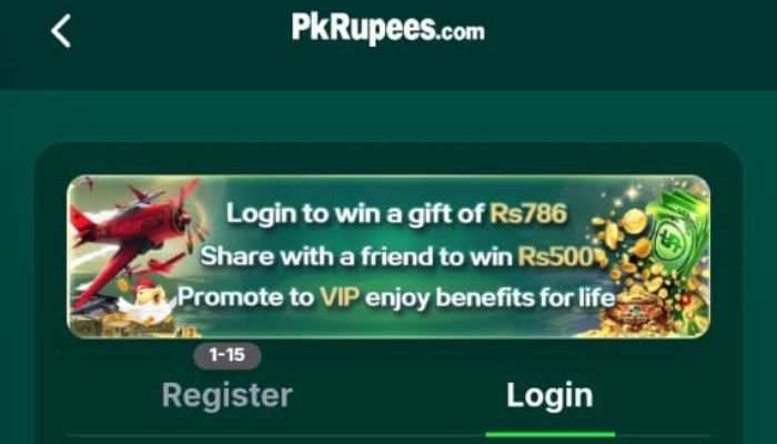 PKRupees Login
